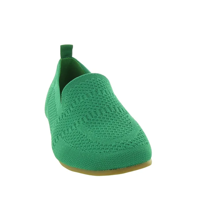 ballerines - Ballerine plate - femme - Synthétique - Vert - La strada