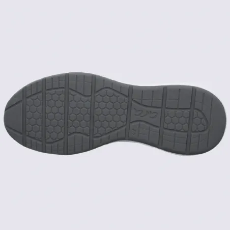 Baskets Ara, baskets à lacets Sidney homme en textile blanc/gris | Igert Chaussures&Maroquinerie
