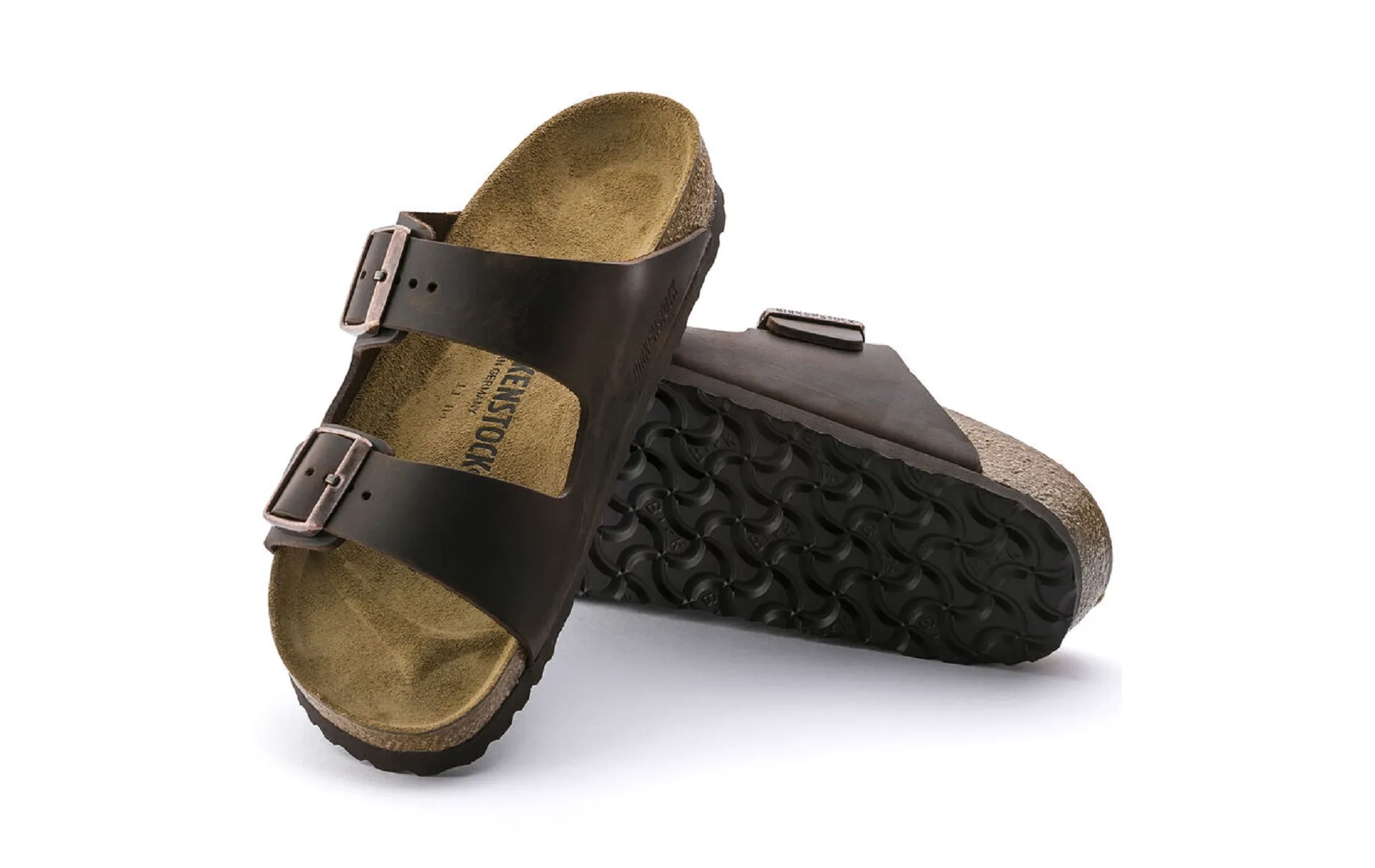 Birkenstock mules arizona 52533 nu oiled habana marron