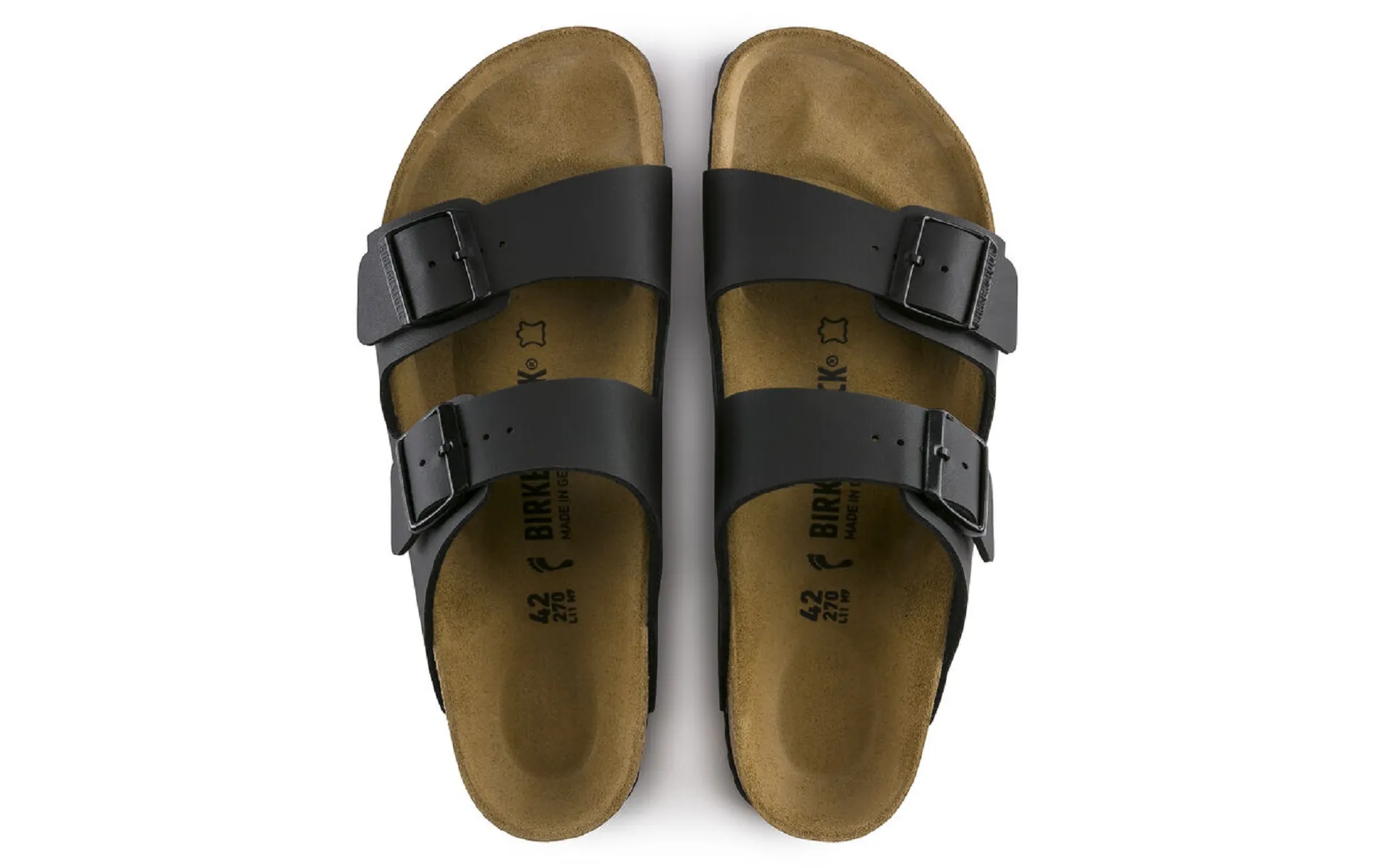 Birkenstock mules arizona birko flor 51791 regular noir