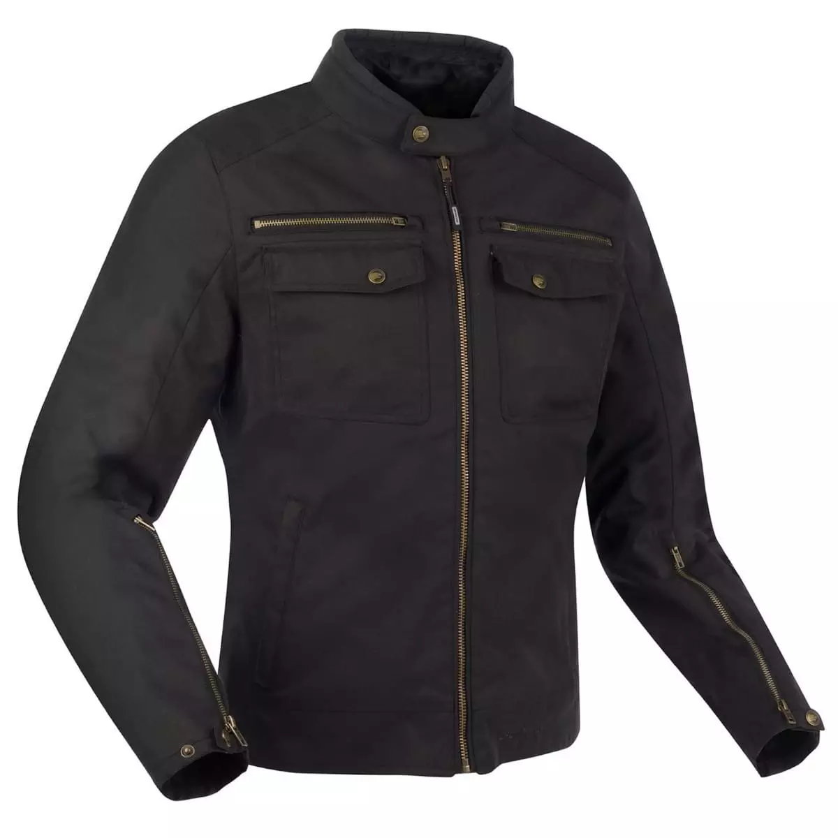 Blouson Bering Winton Noir - Blouson Moto Textile