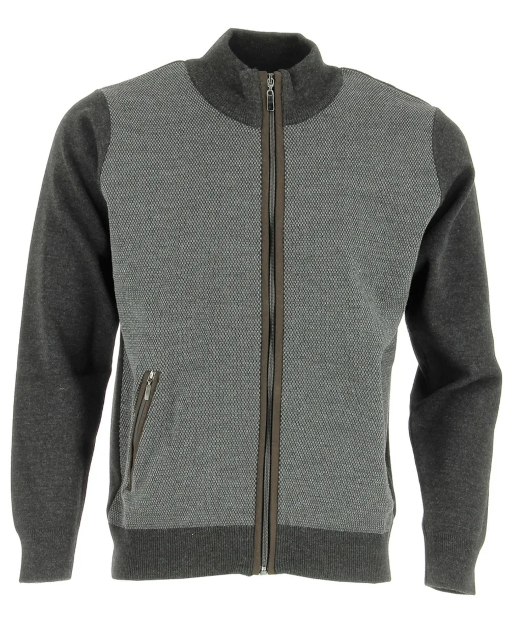 Blouson détail suédine