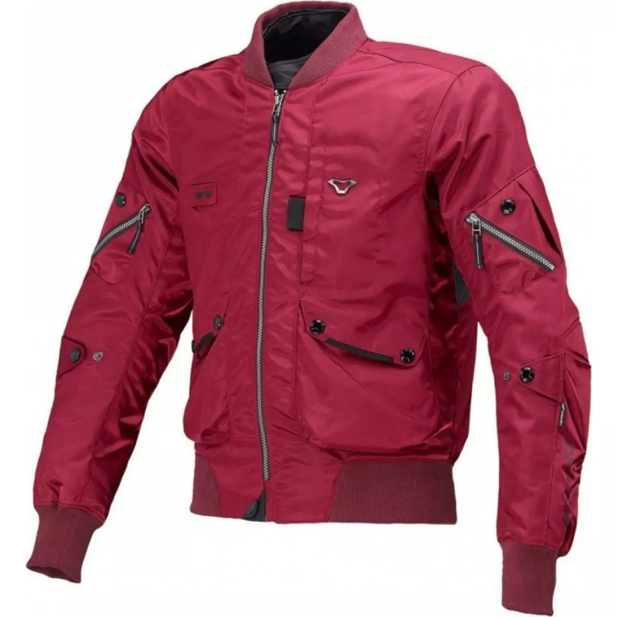 Blouson Macna Bastic Rouge - Blouson Moto Textile