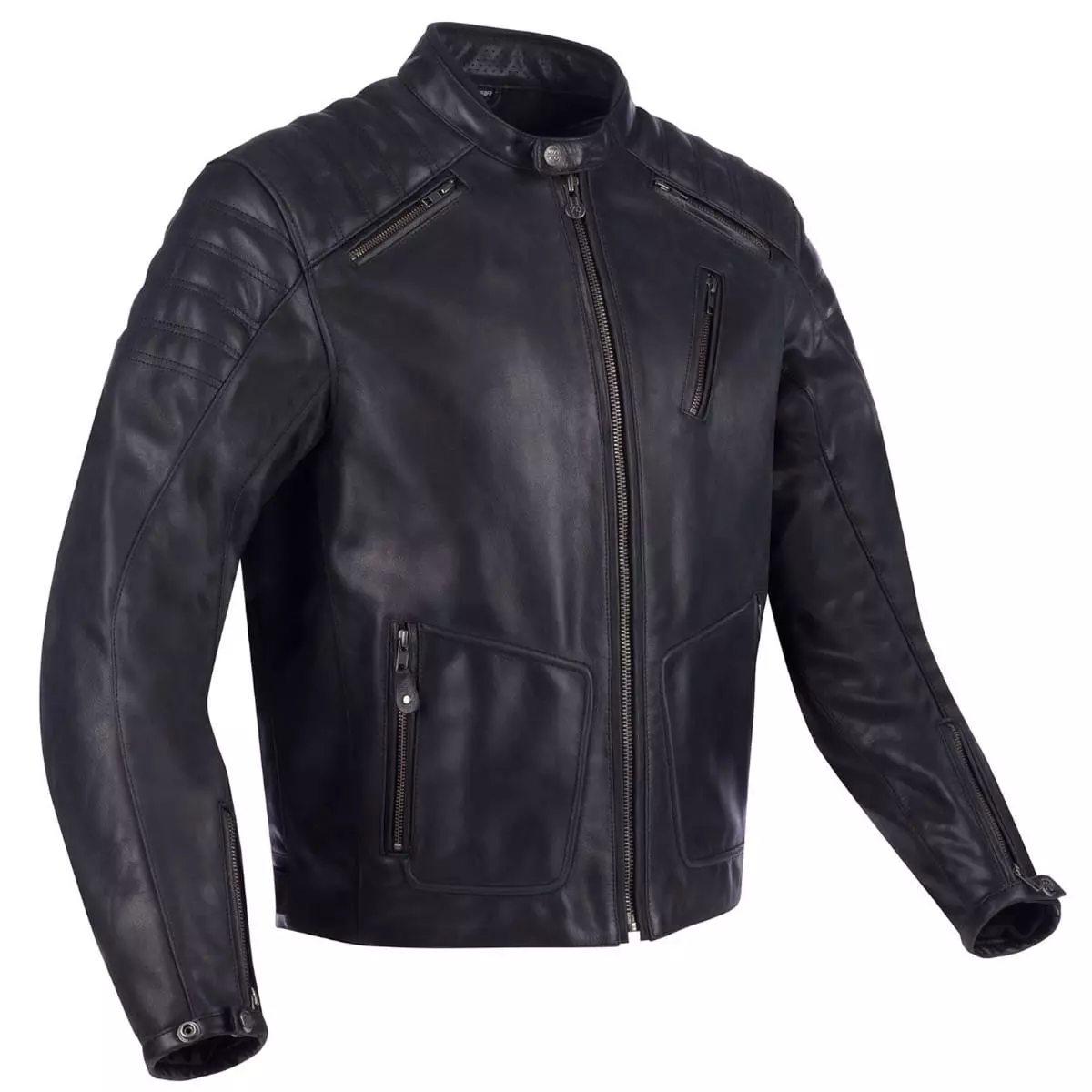 Blouson Segura Angus Noir - Blouson Moto Cuir