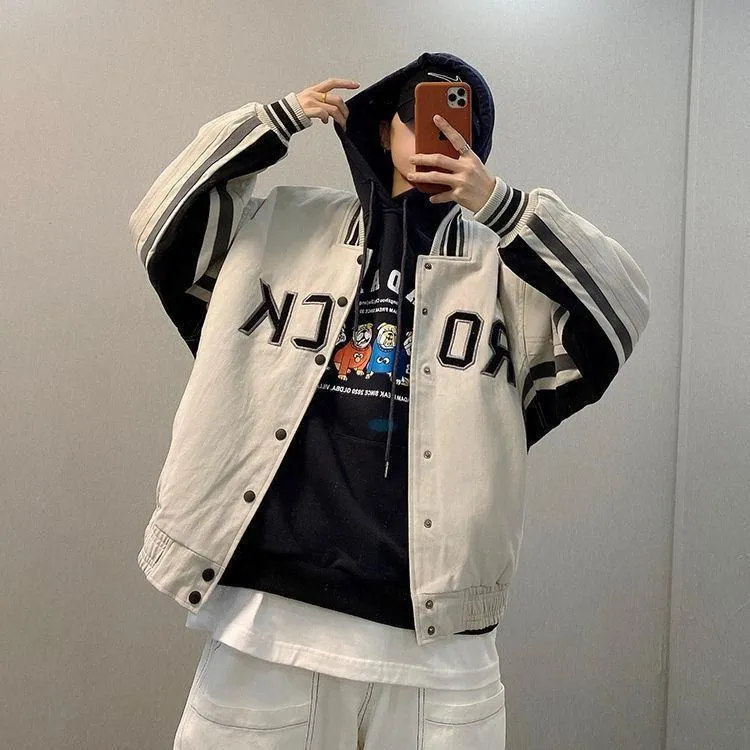 Blouson Vintage  Baseball Américain