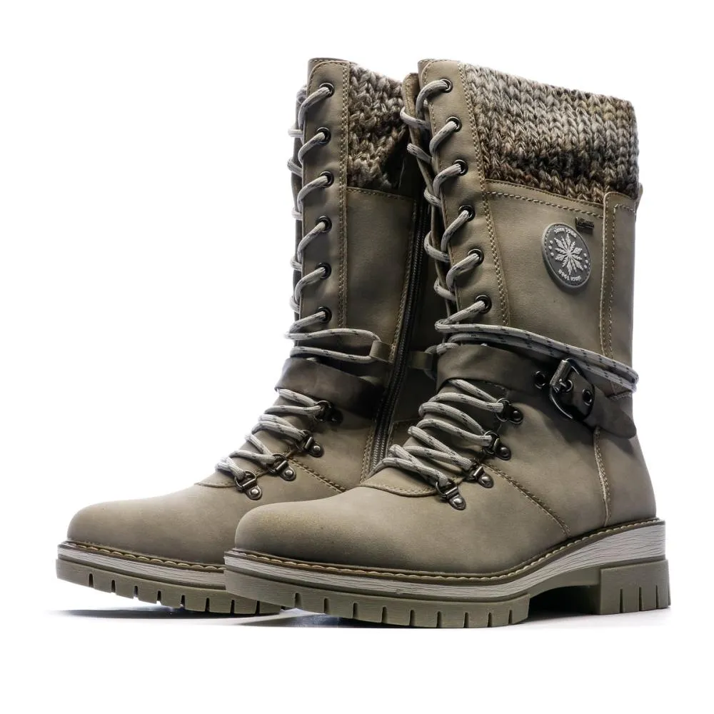 Bottes Beige Femme Relife Grivione