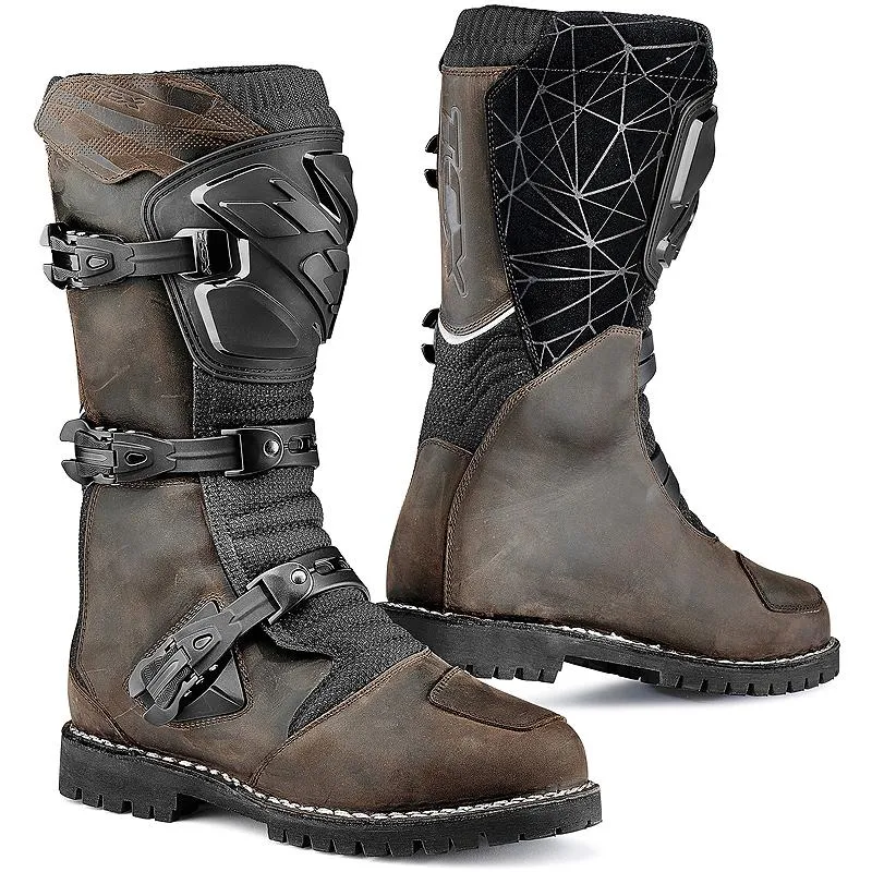 Bottes DRIFTER WATERPROOF TCX Marron - MAXXESS.FR, Bottes moto