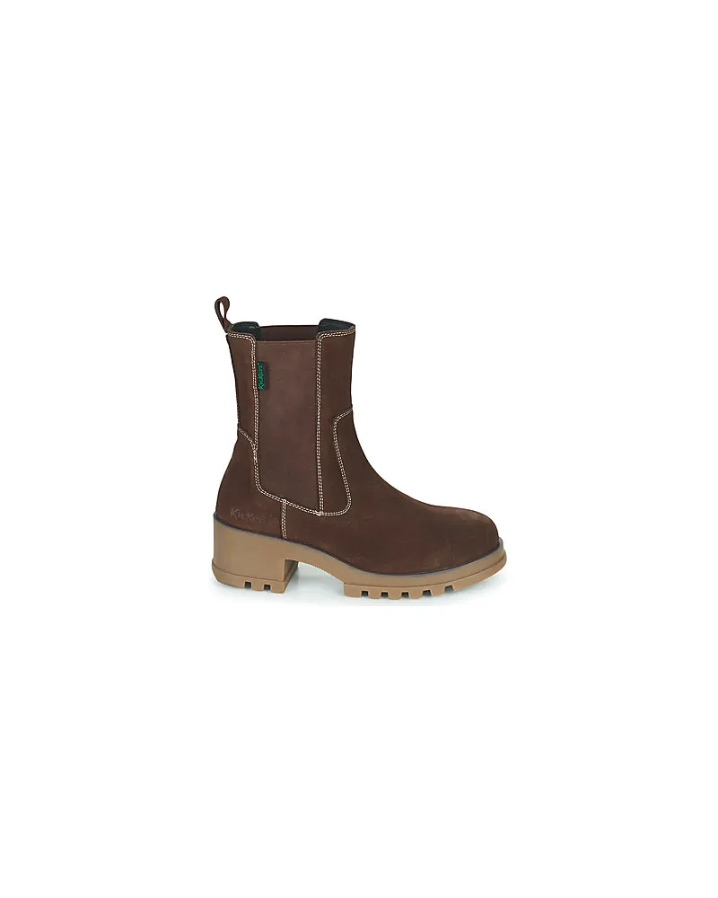 Bottines femmes Kickers KICK HAPPY Marron