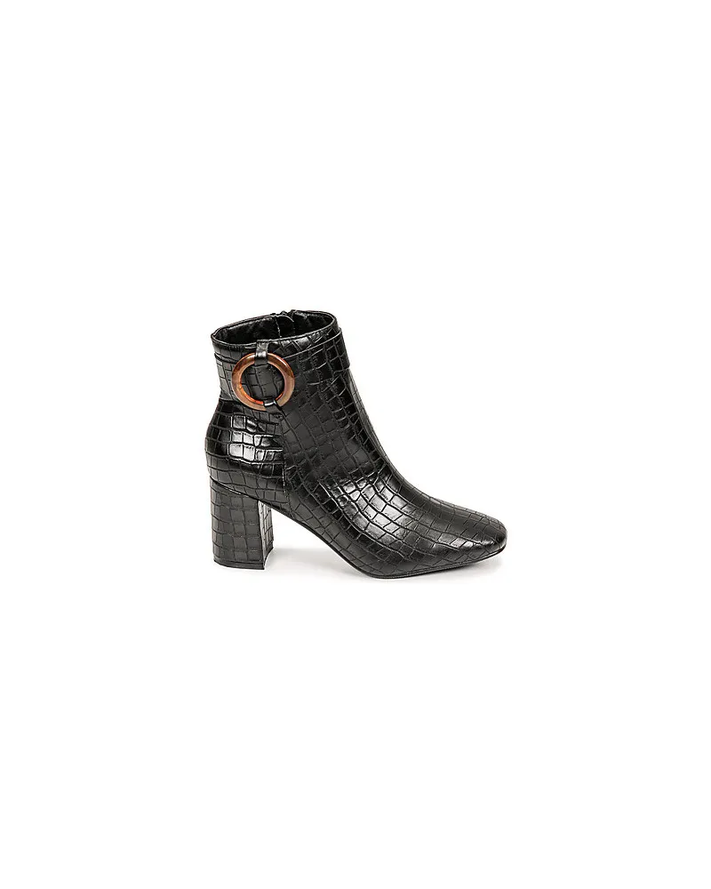 Bottines femmes Moony Mood PULIA Noir