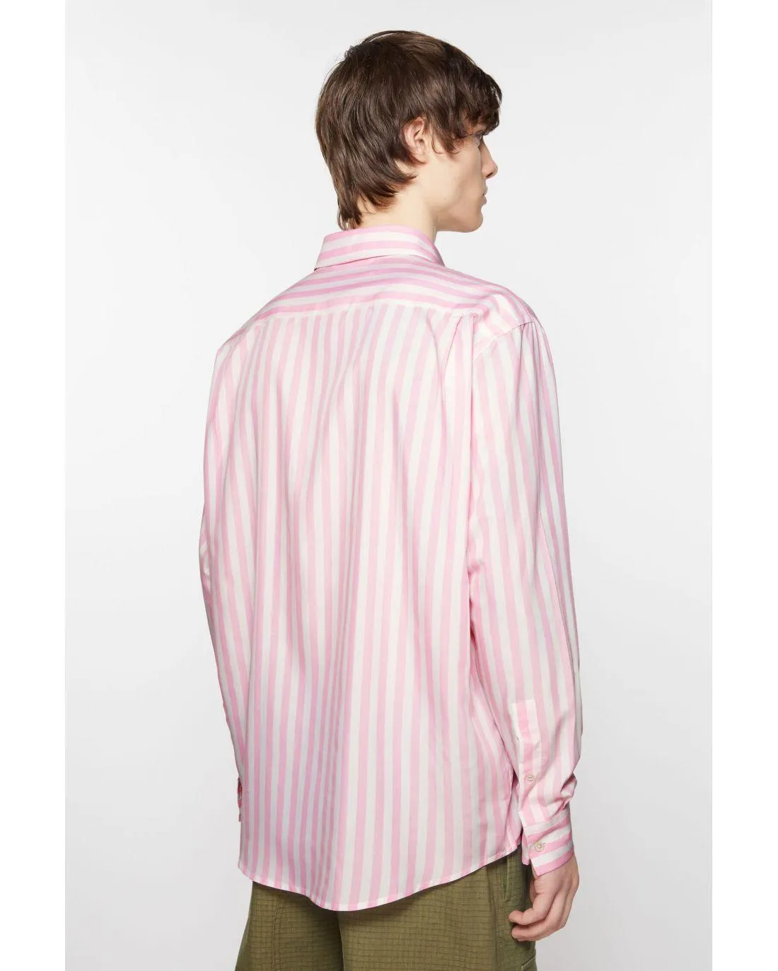 CHEMISE A RAYURES ROSE ET BLANCHE - Acne Studios | Chez Maman Rouen