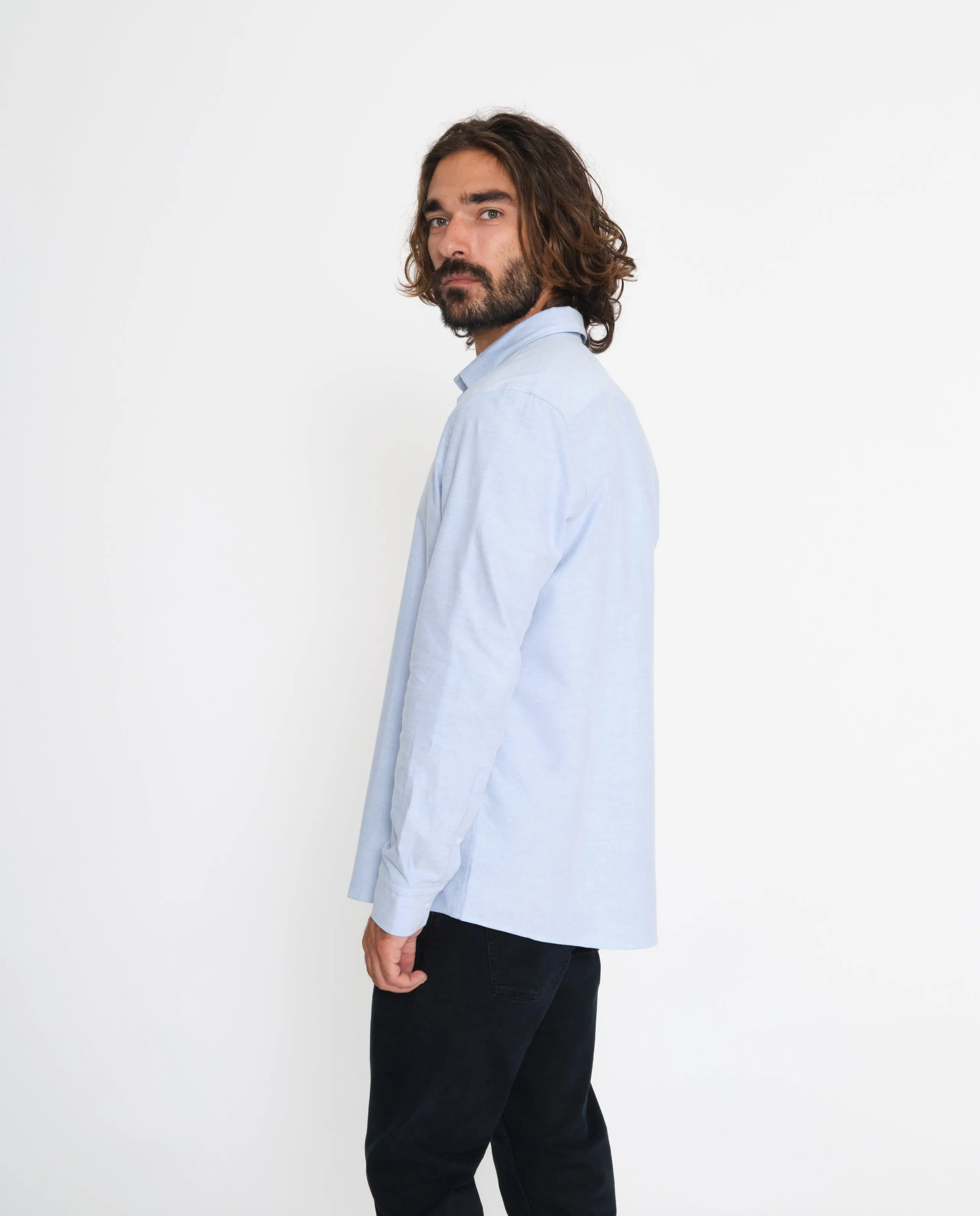 Chemise en popeline de coton bio