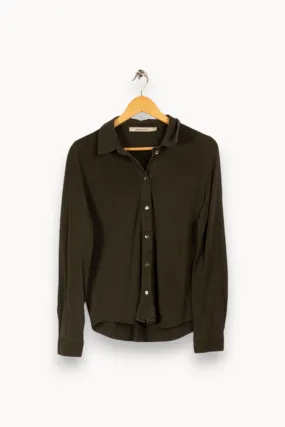 Chemise vert foncé - Taille S/36