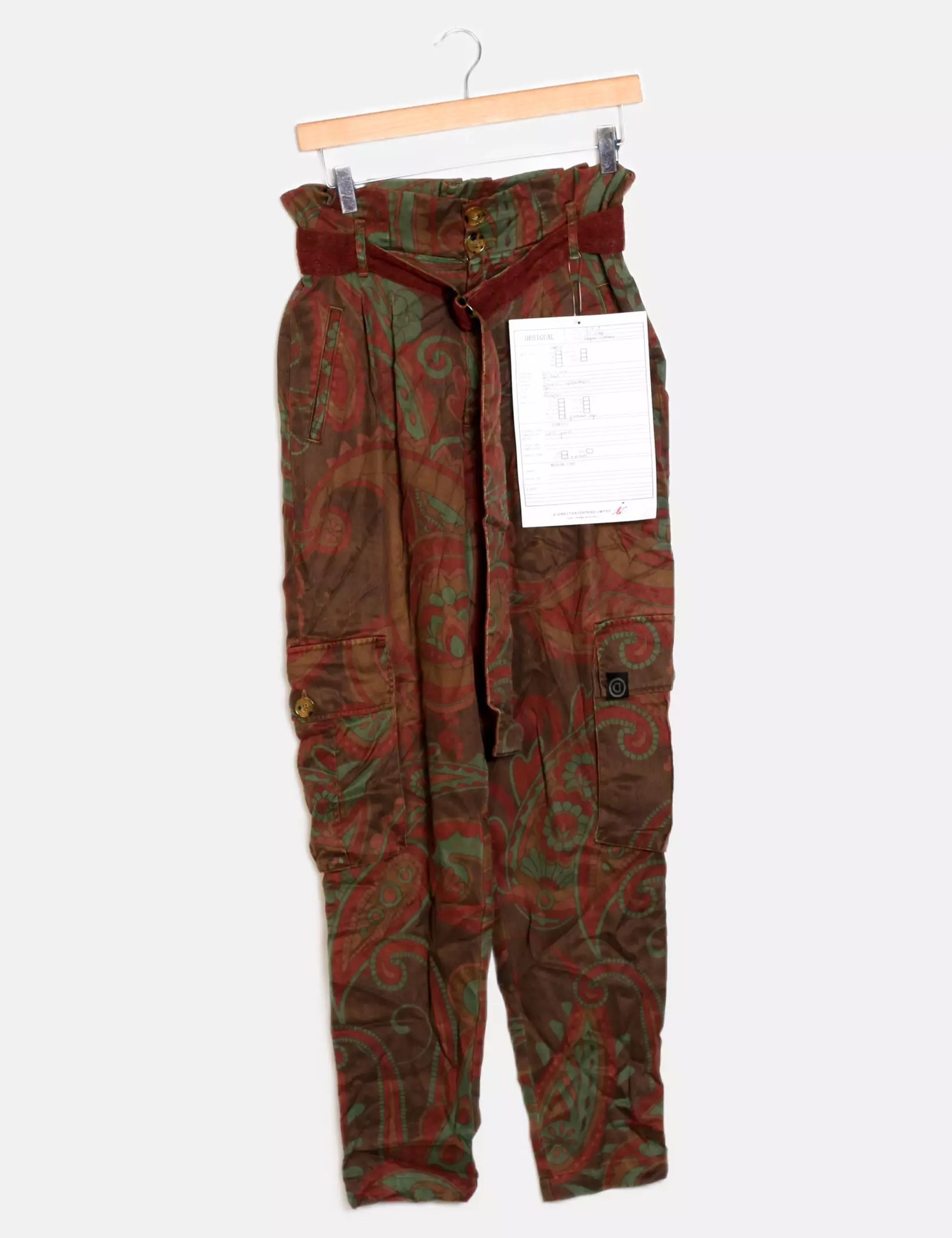 Desigual Pantalon cargo baggy