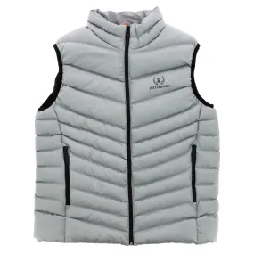Doudoune homme sans manche JUST EMPORIO gris clair  - Matière-noble 34,90