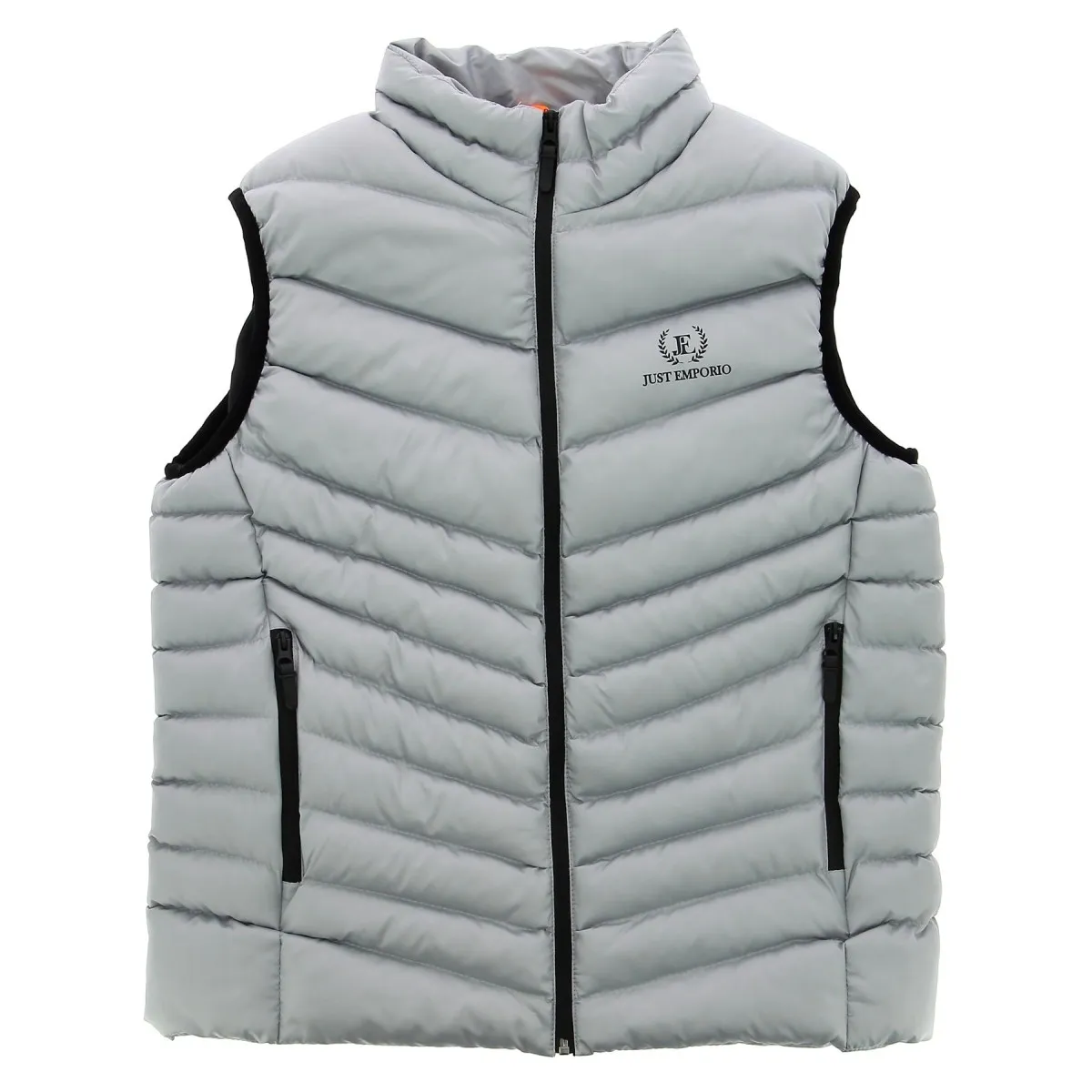 Doudoune homme sans manche JUST EMPORIO gris clair  - Matière-noble 34,90