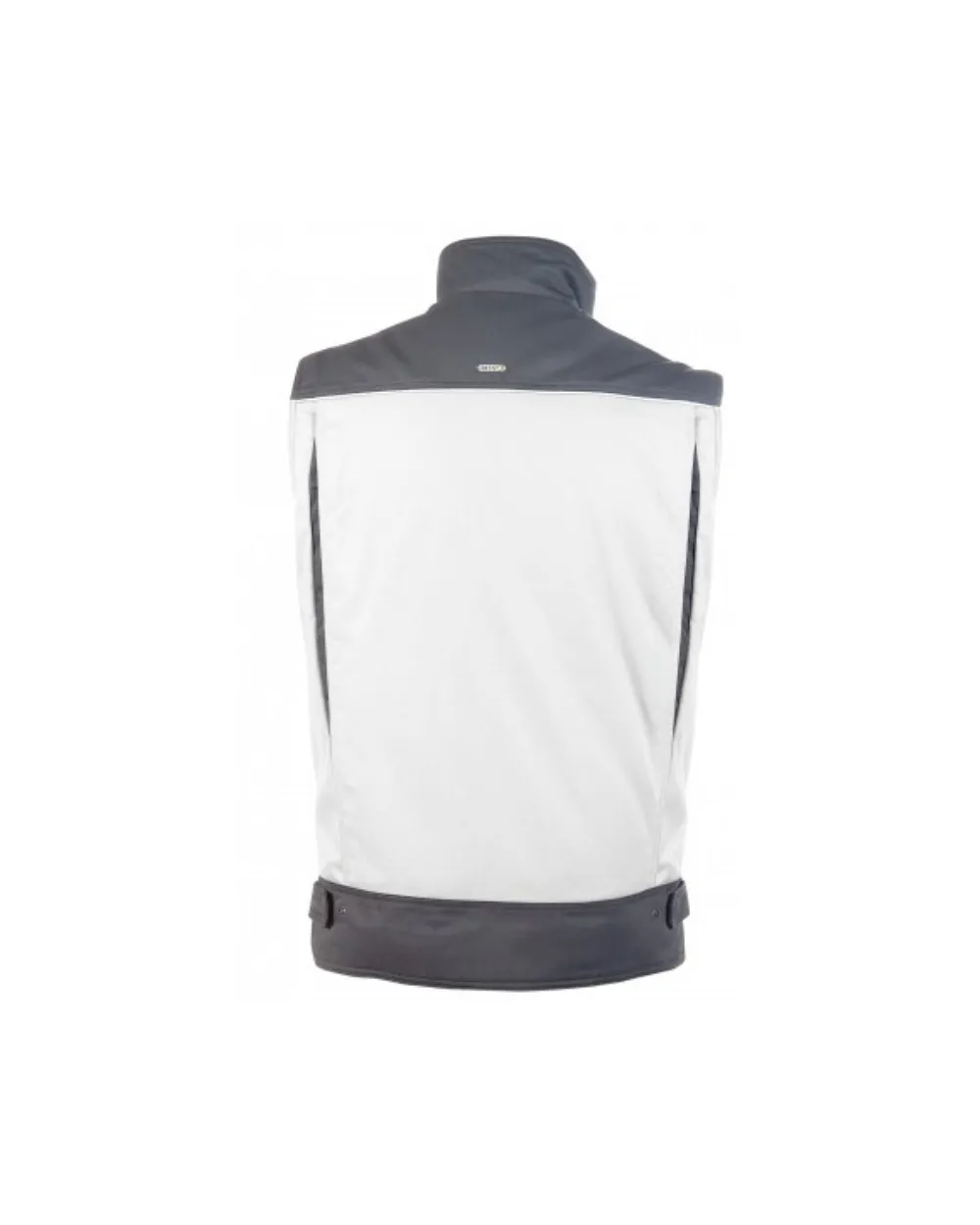 Gilet sans manches polaire Hulst blanc et gris - DASSY