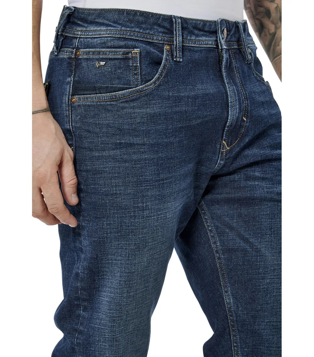 Jean Kaporal Irish indigo délavé