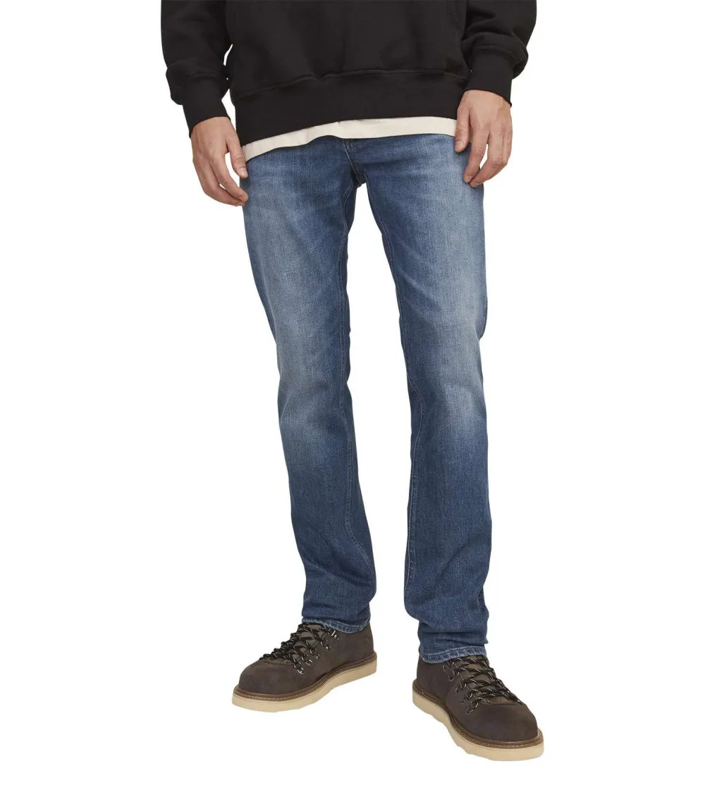 Jean Premium coton  bleu délavé