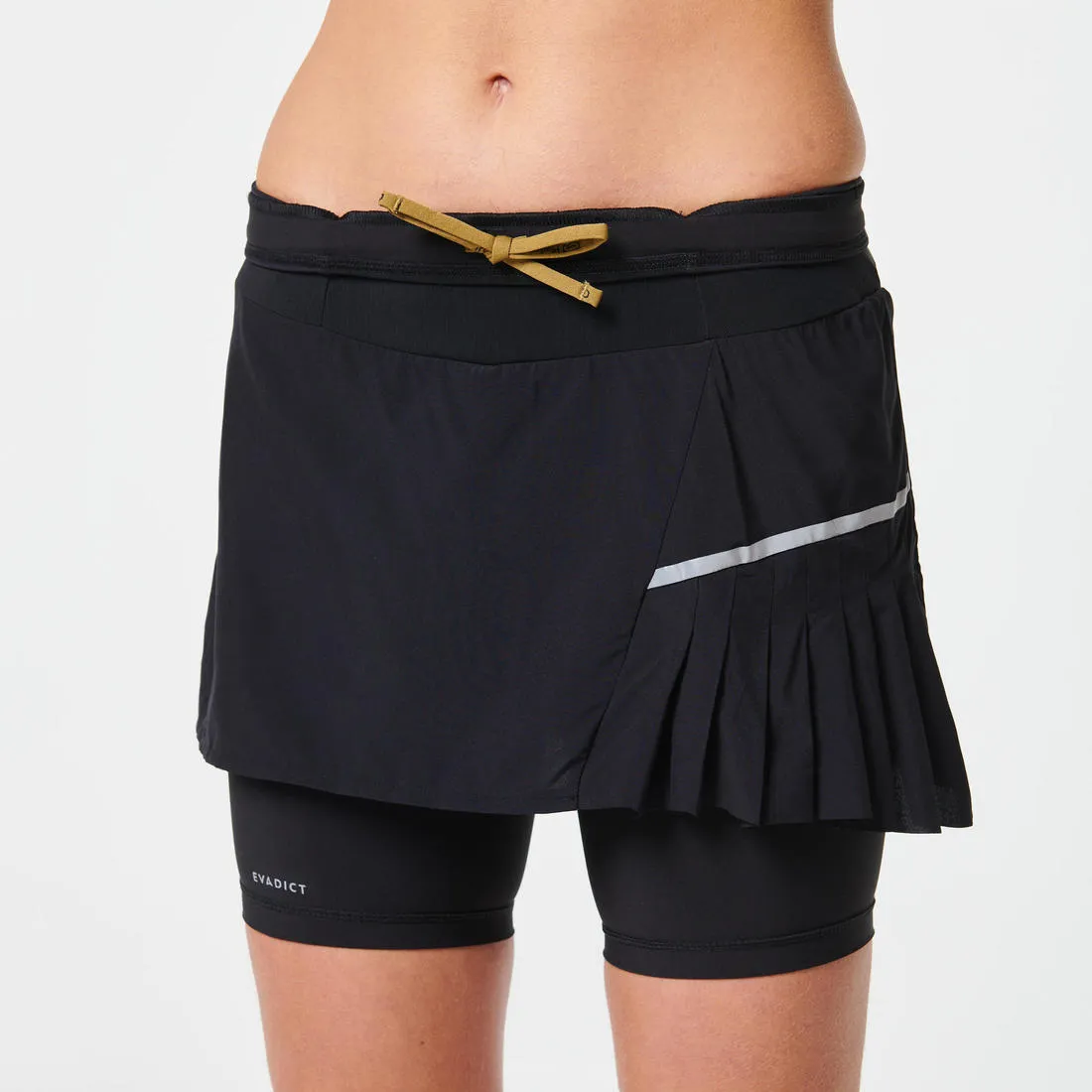 Jupe cuissard trail running femme noir