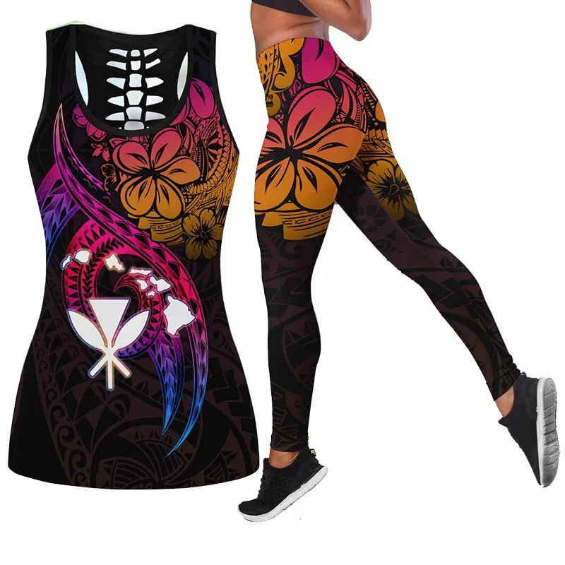 Legging et débardeur motifs au choix