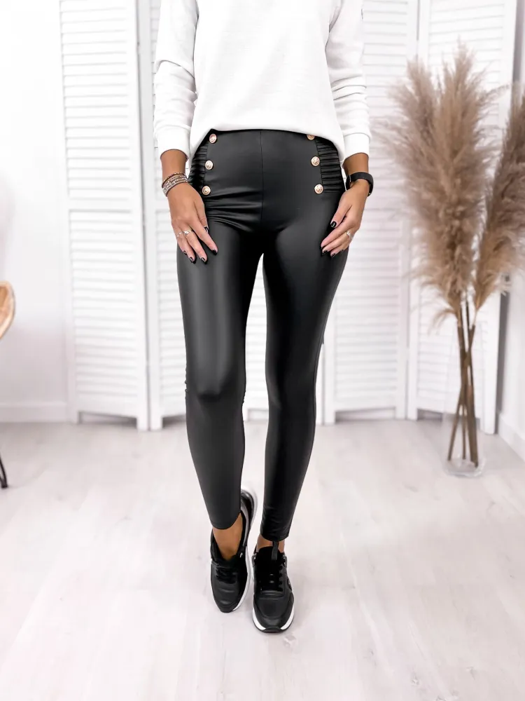 LEGGING HEARTBEAT NOIR