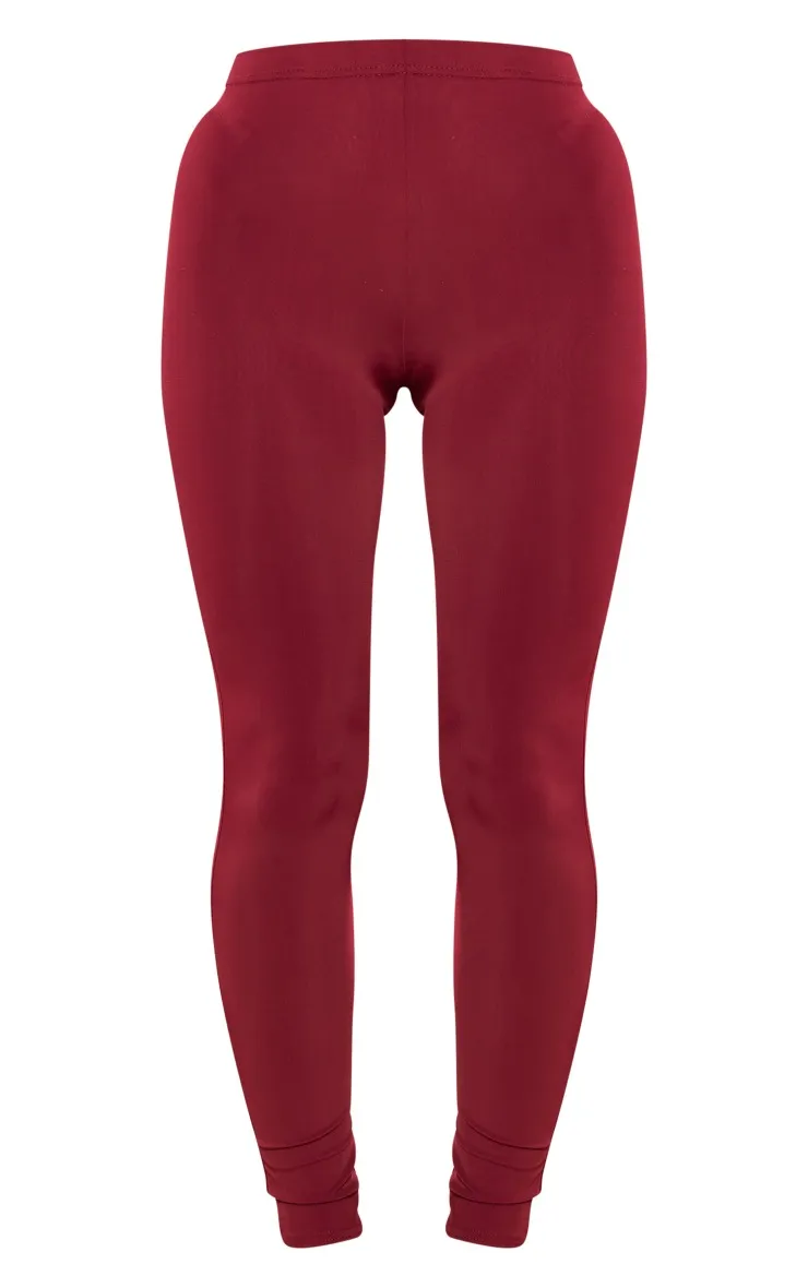 Legging moulant prune mat