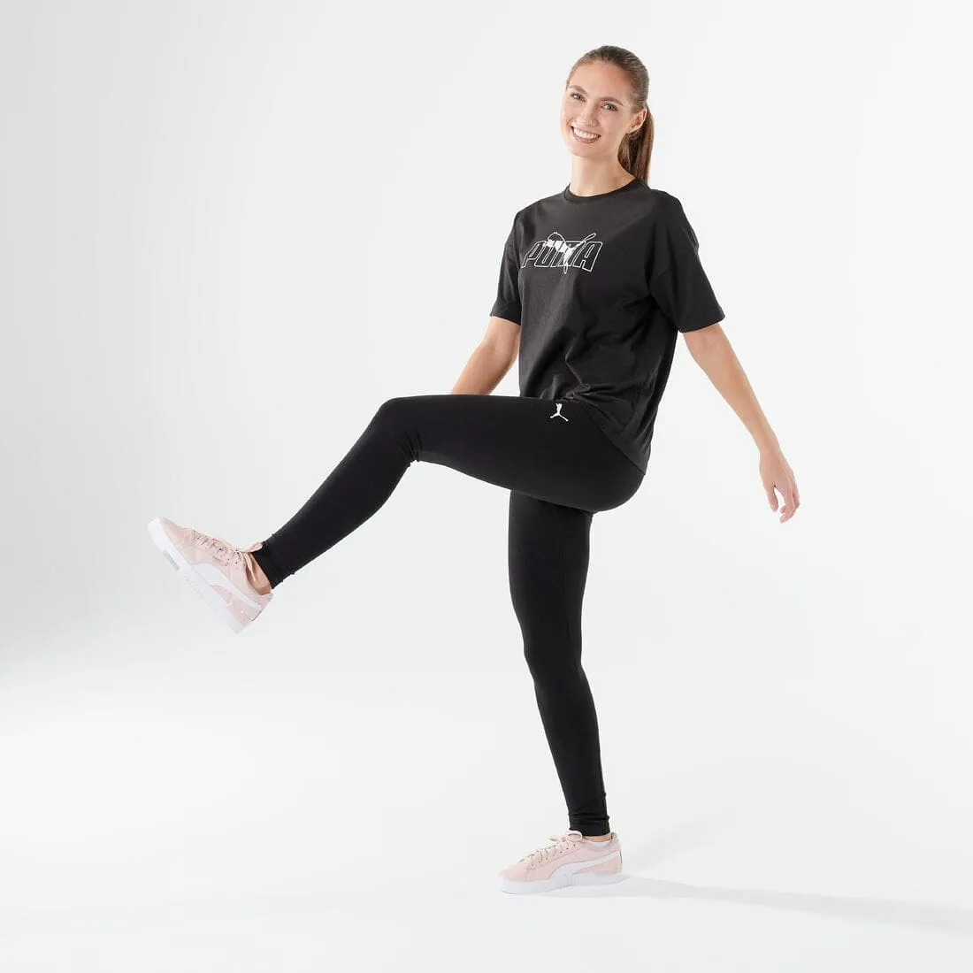 Legging PUMA fitness long coton femme noir
