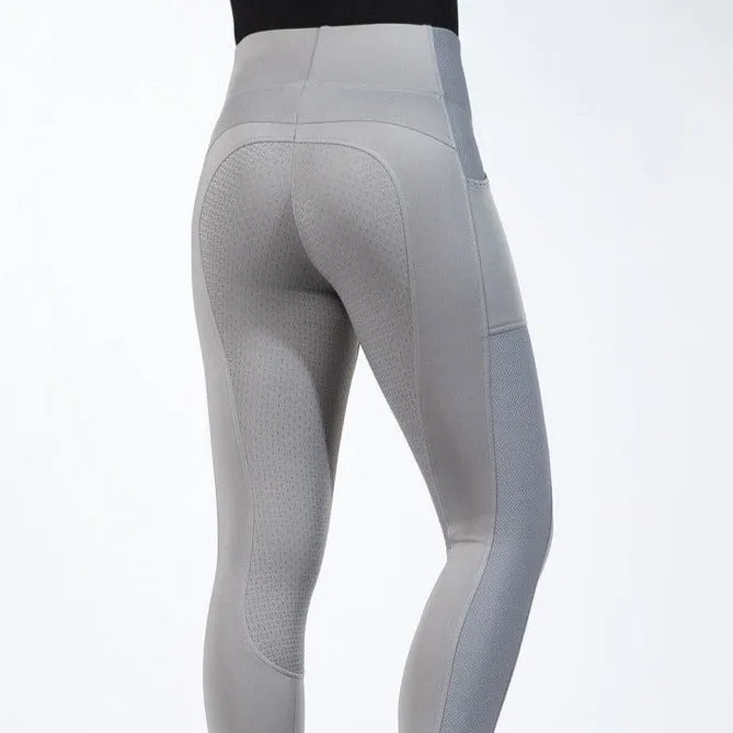 Legging équitation femme HKM Mesh full grip
