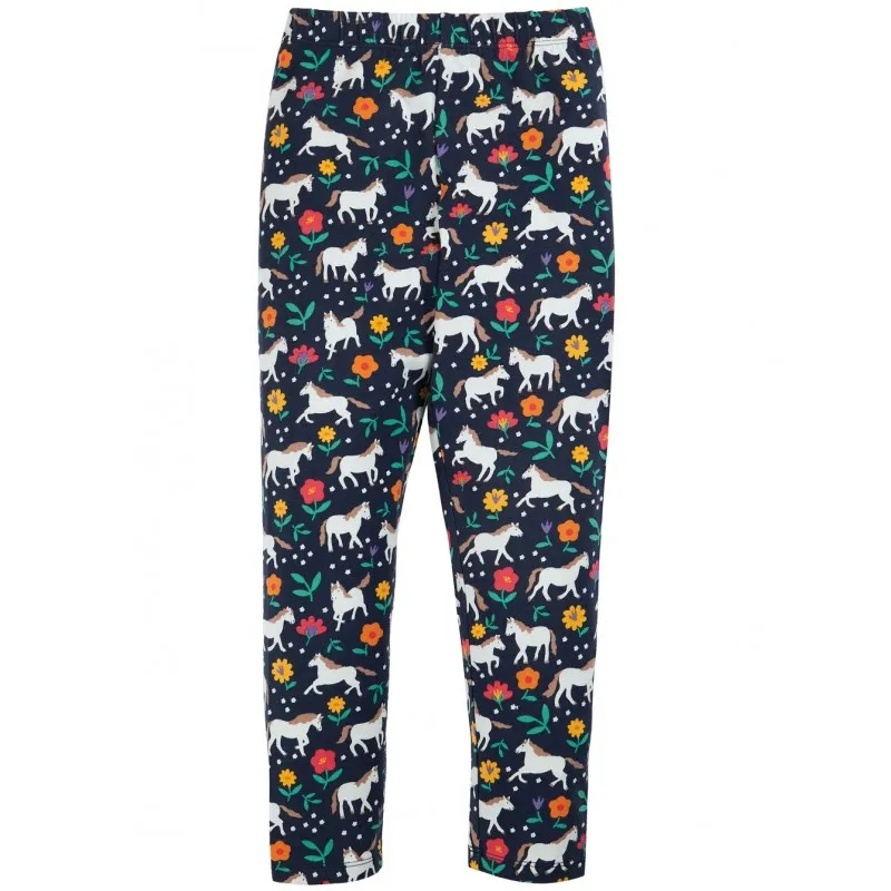 Leggings coton bio Horses 2-3 Ans