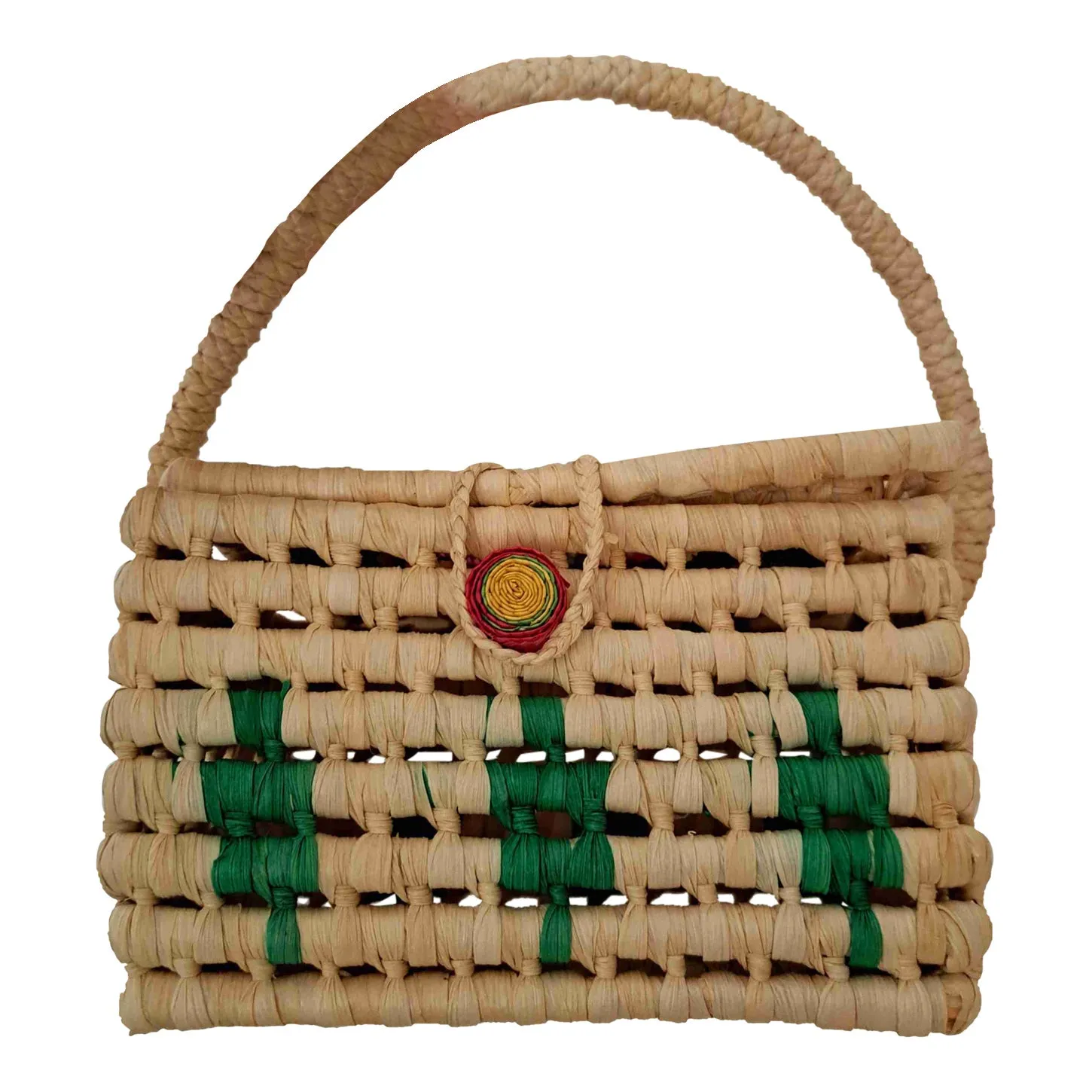 Mini panier en paille