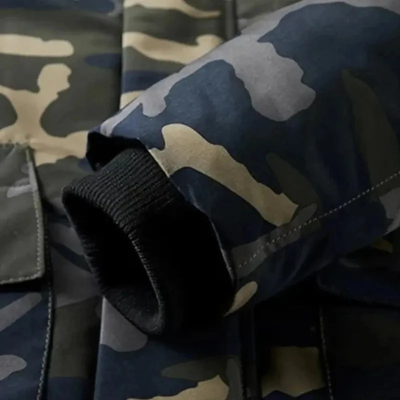 Mode parka militaire pour homme