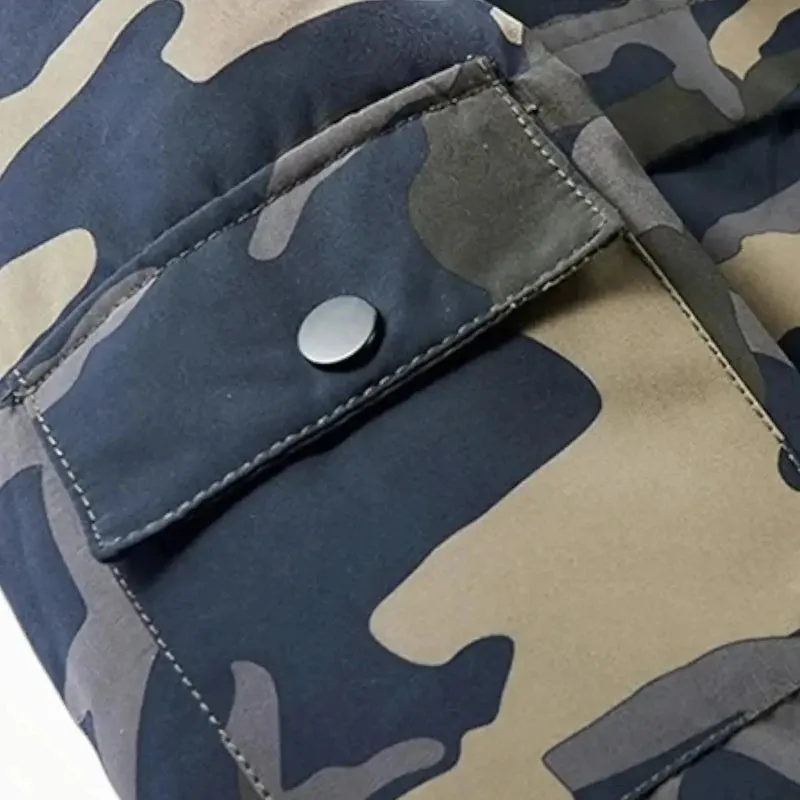 Mode parka militaire pour homme