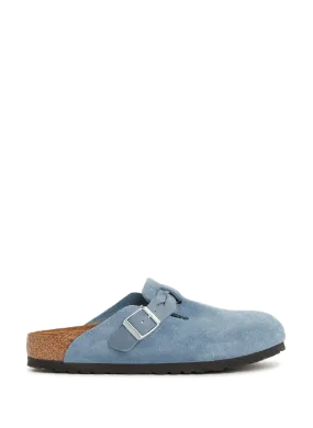 MULES EN CUIR SUéDé BOSTON - BIRKENSTOCK pour FEMME | Printemps