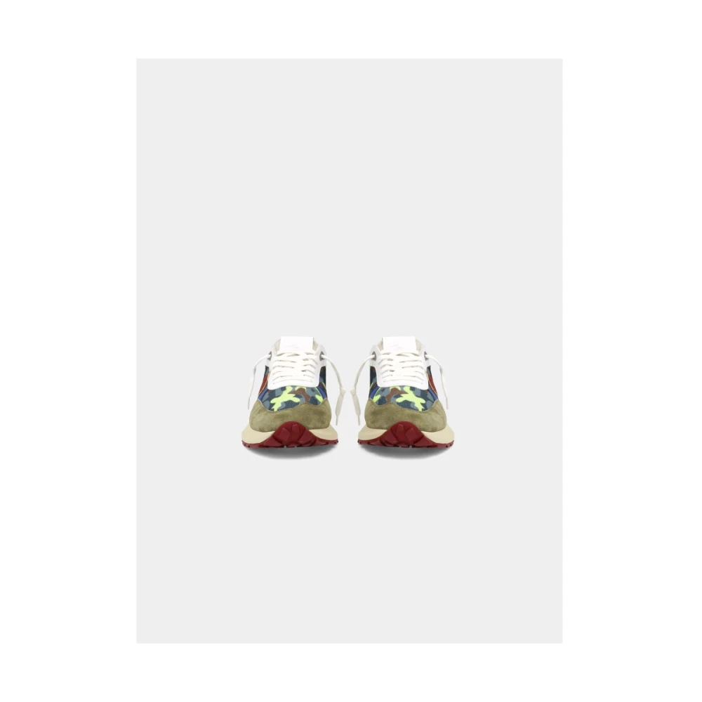 Neon Border Sneakers