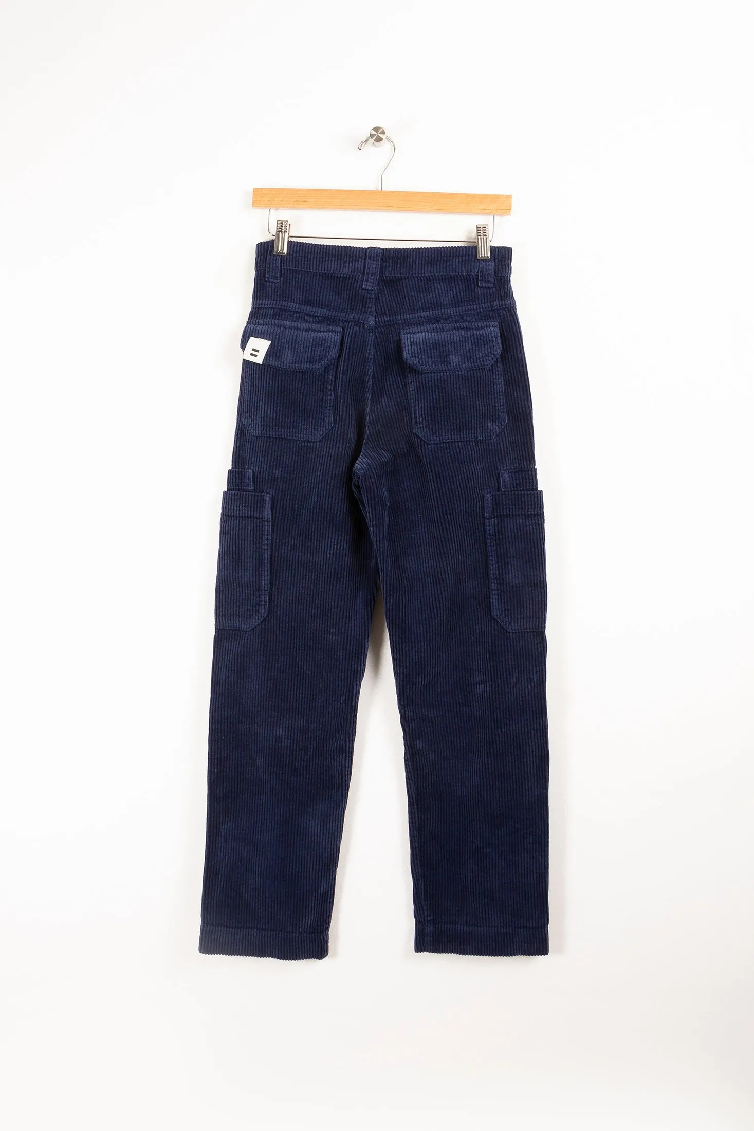 Pantalon cargo denim - S/36