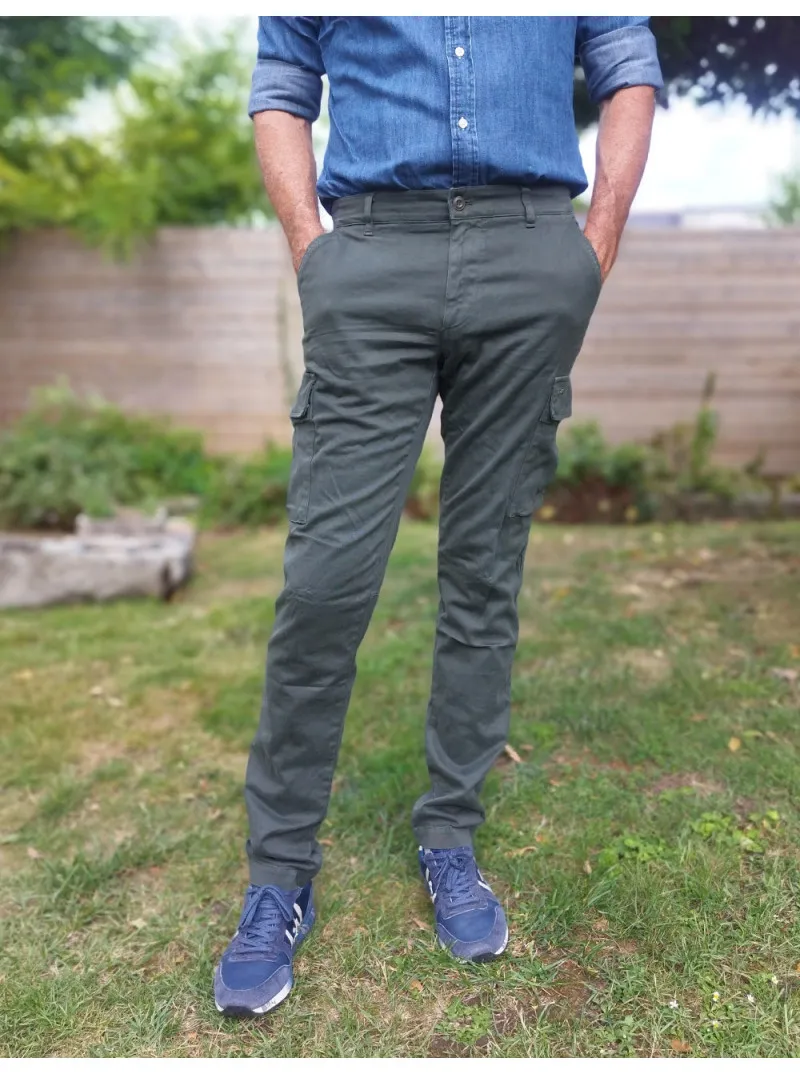 Pantalon cargo extra slim Mason's