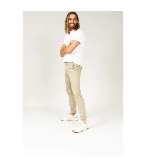 Pantalon chino greige SKILO Greige