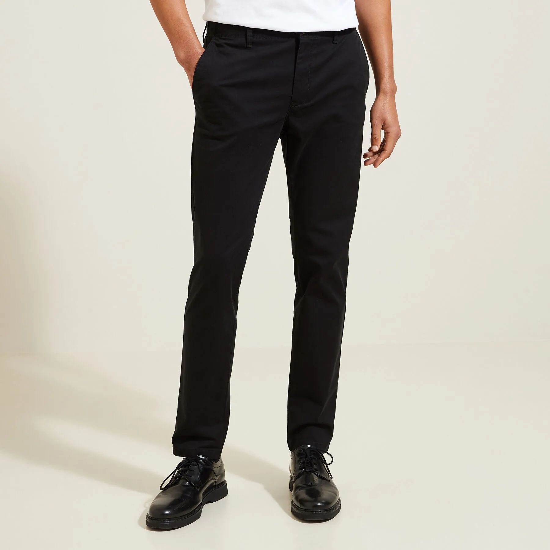 Pantalon chino slim "le parfait by JULES" Noir | Jules