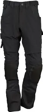 Pantalon - ILKOTT - YP78 Noir avec genouillères       YP78