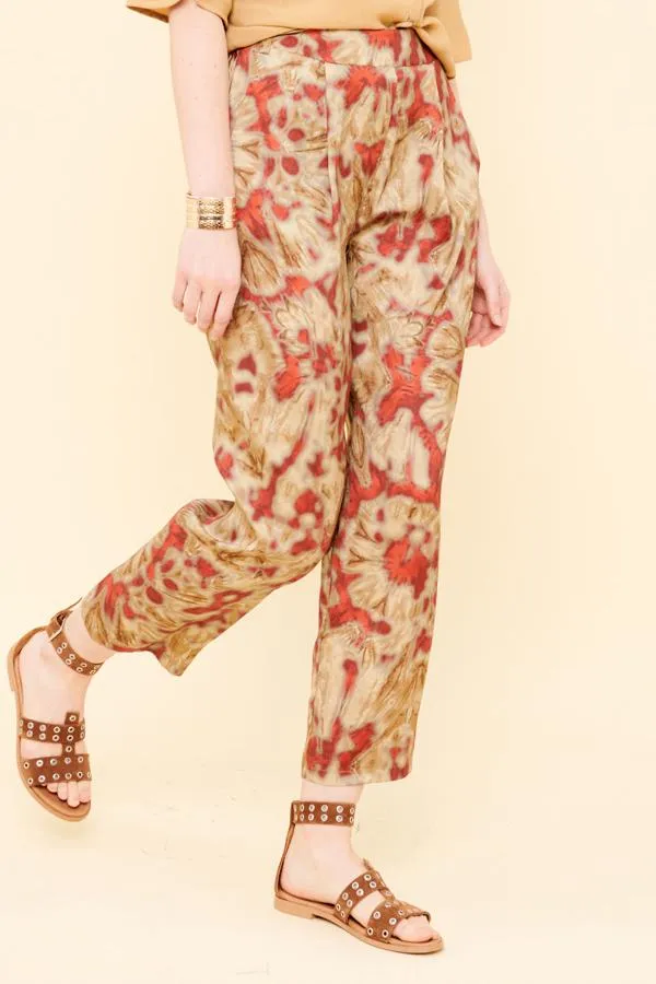 Pantalon imprimé kalédoscope - S/36
