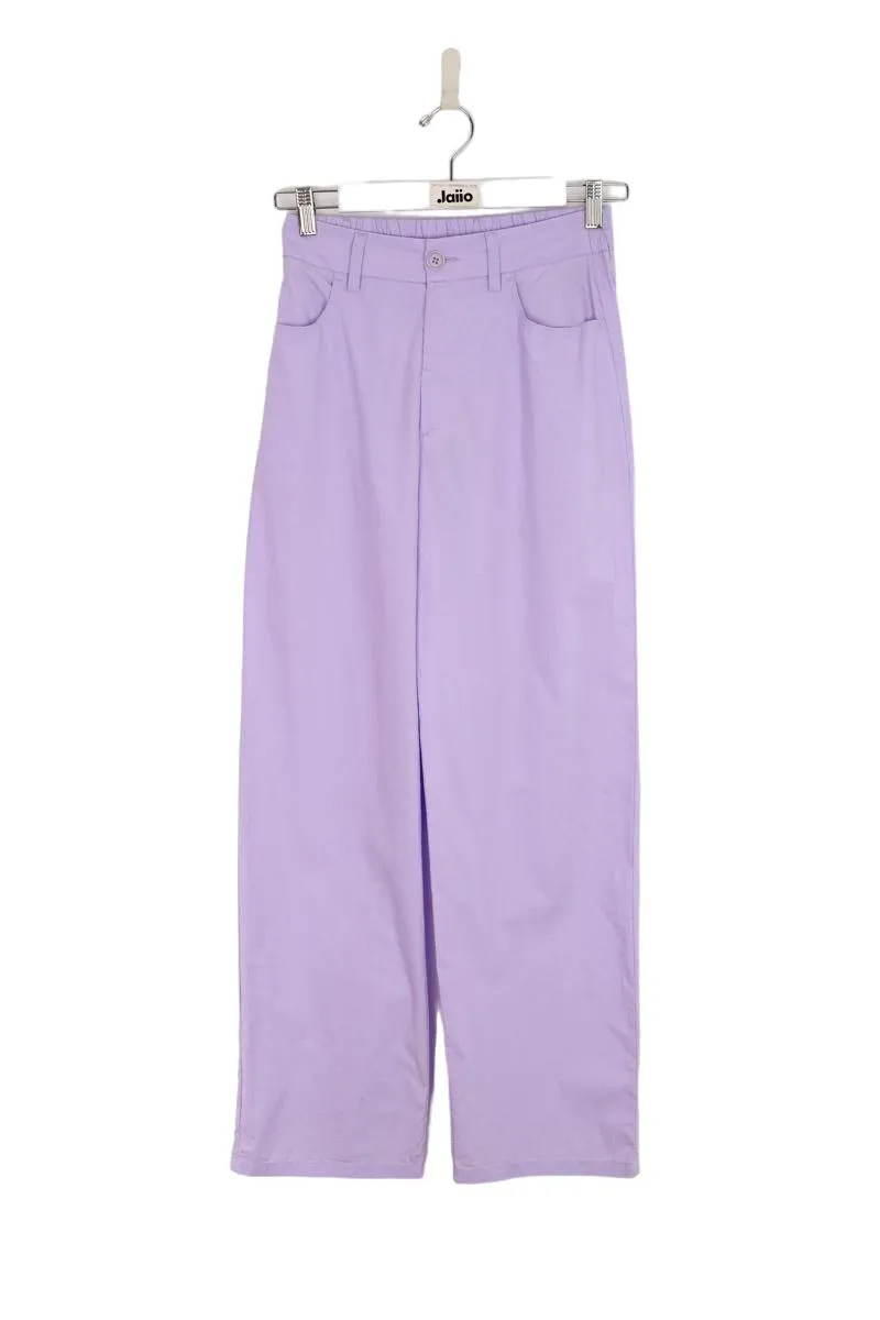 Pantalon large en coton