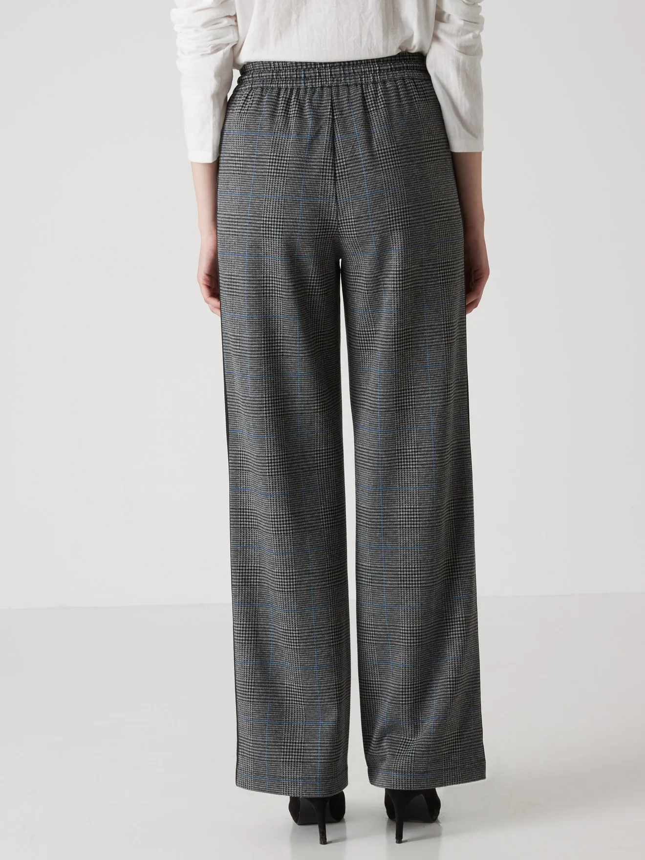 Pantalon large en maille milano