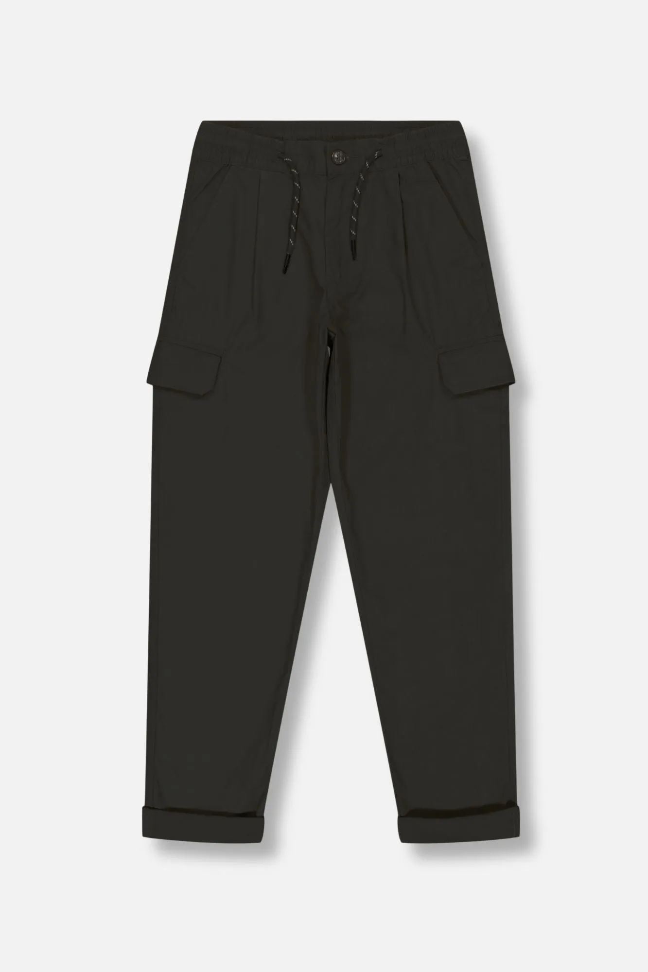 Pantalon taille élastiquée P-SULLY CARGO J CHARBON