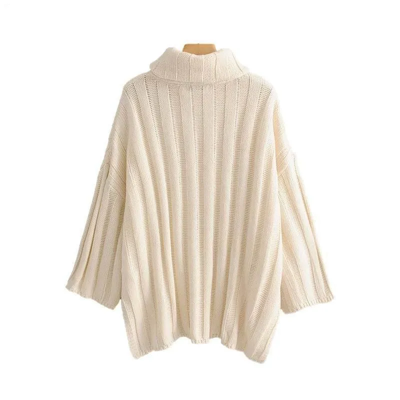 Pull Vintage Femme Beige