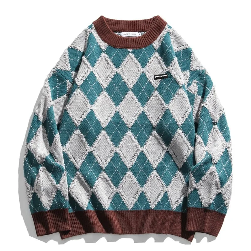 Pull Vintage Tricot Homme