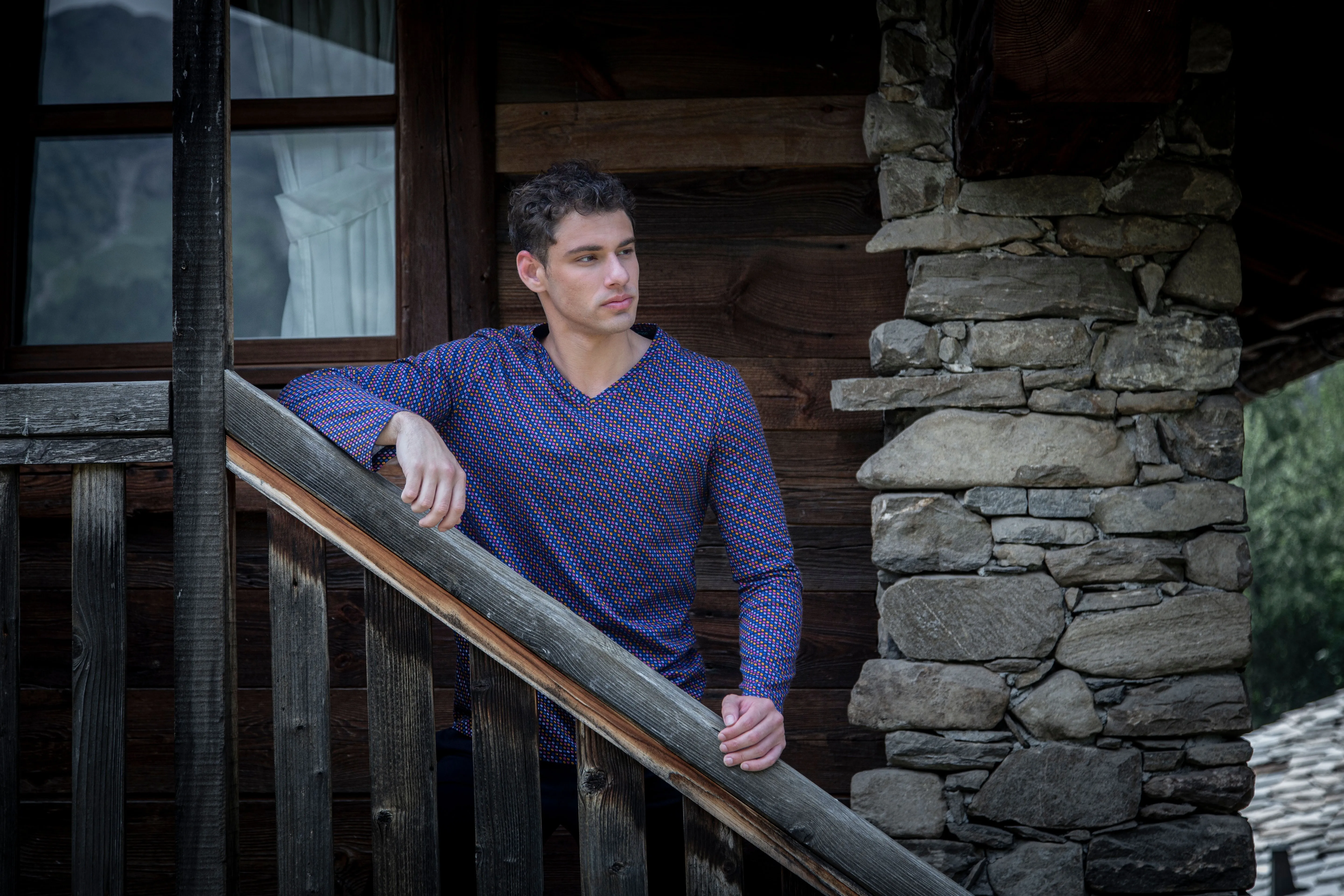 Pyjama HOM Hal - HOM : vente pyjamas et caleçons homme HOM