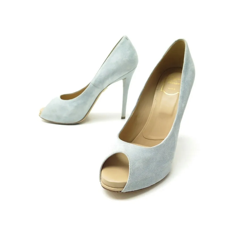 ROGER VIVIER ESCARPINS bouts ouverts a talons