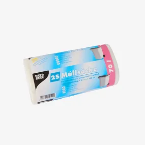 Sacs poubelle hdpe 70 l 100cmx57,5cm transparent par 500