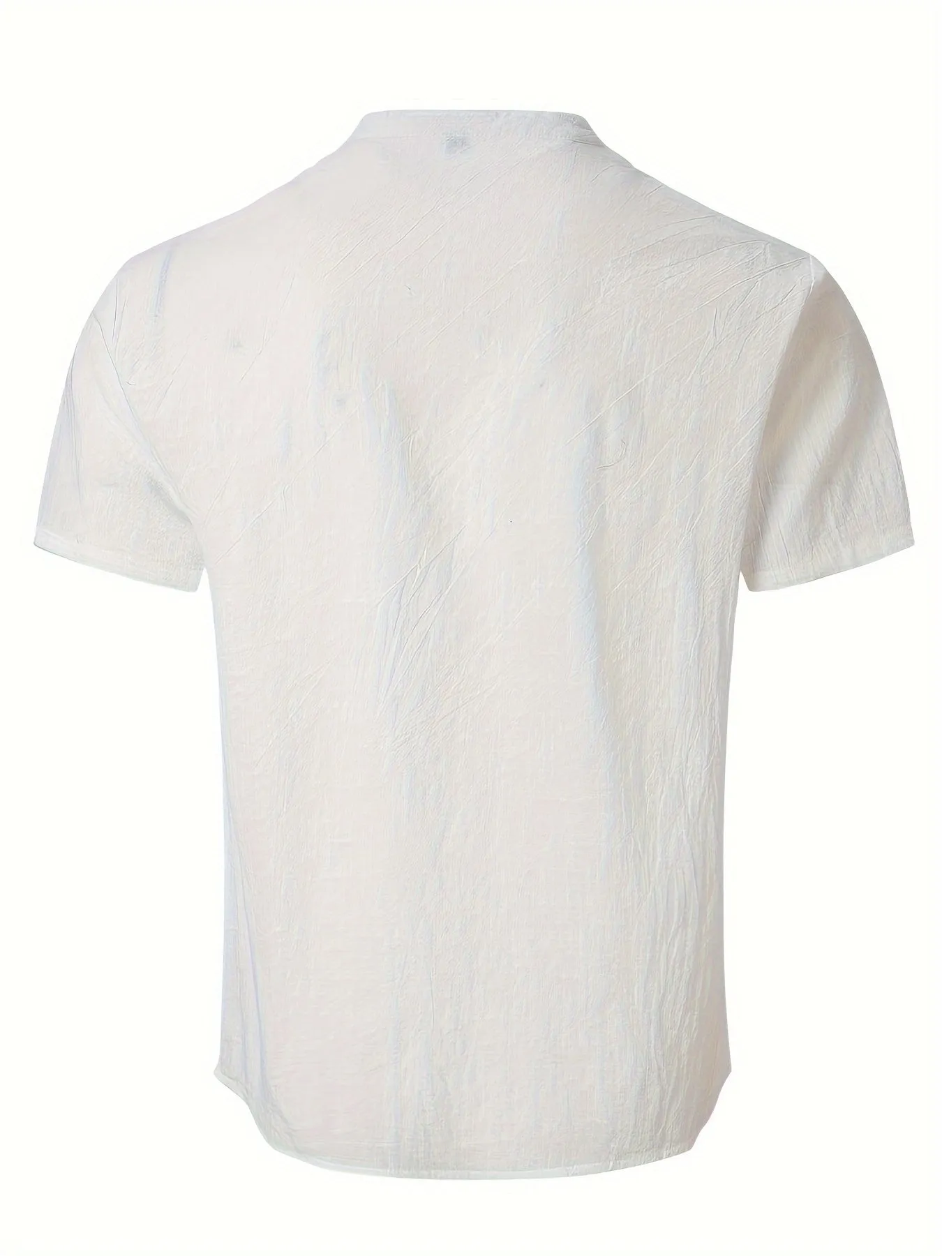 Sawyer | Homme Chemise solide à manches courtes