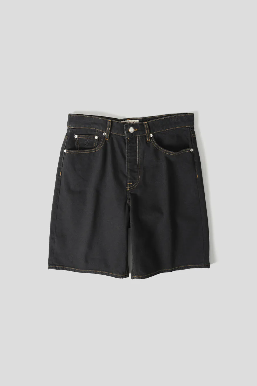SHORT BIG OL EN DENIM NOIR DLAV